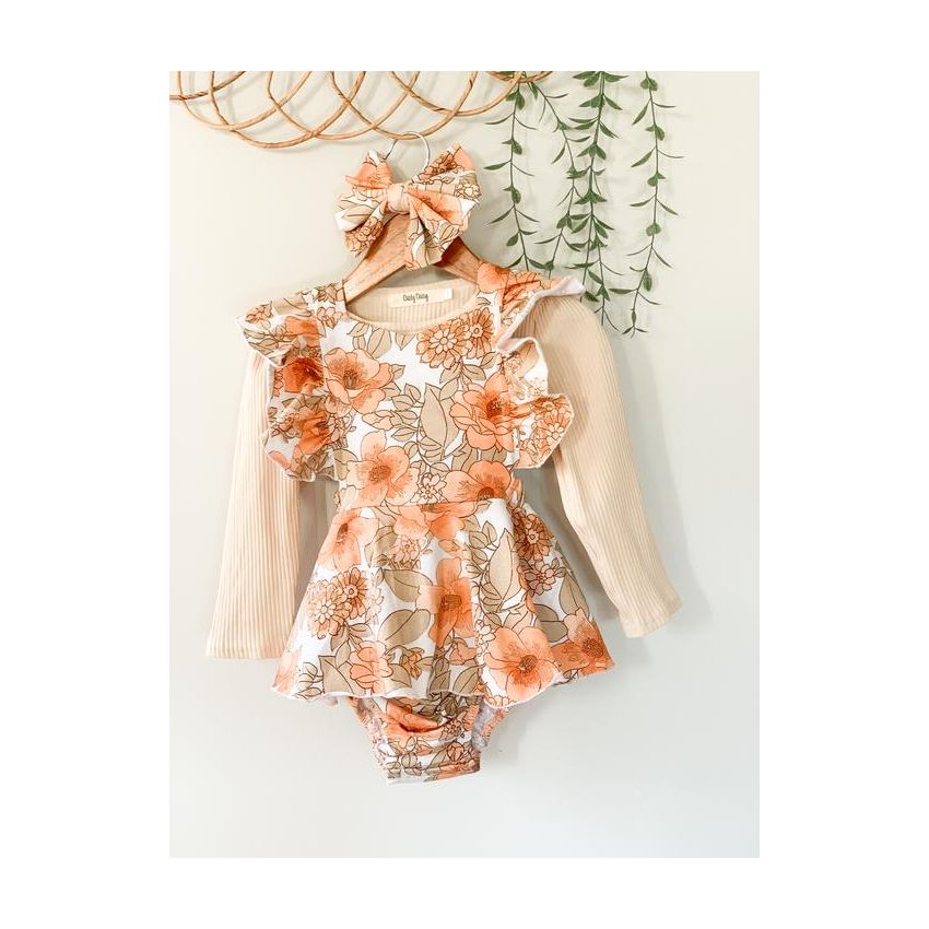 Dusty Daisy - Body Kleidchen Bloom dunkel