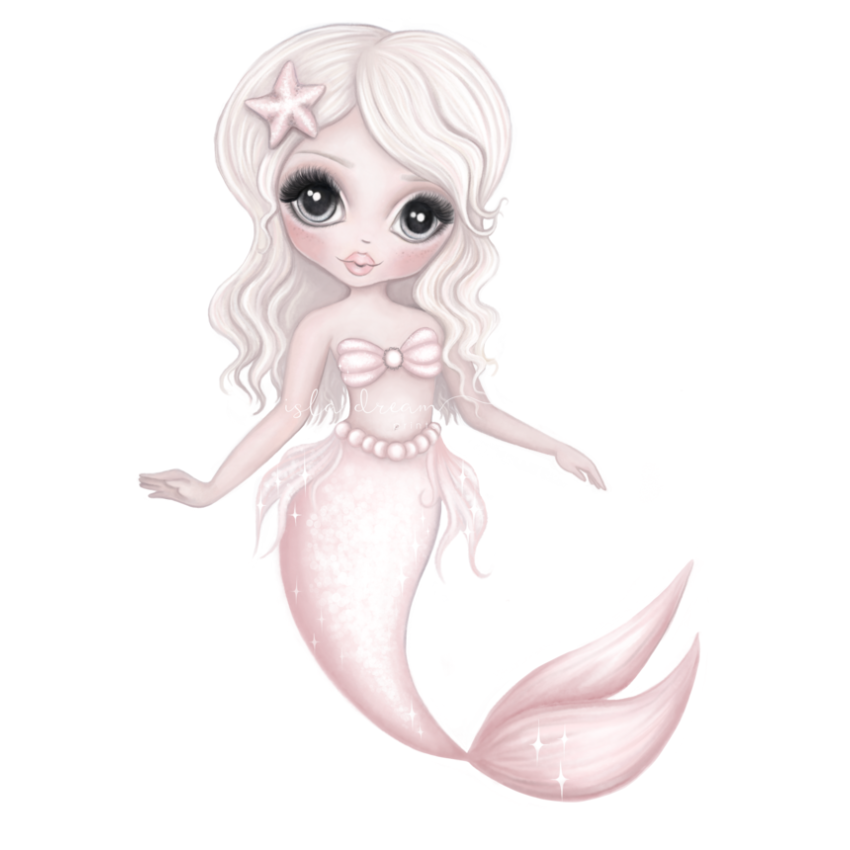 Isla Dream Prints - Poster Jewel die Meerjungfrau