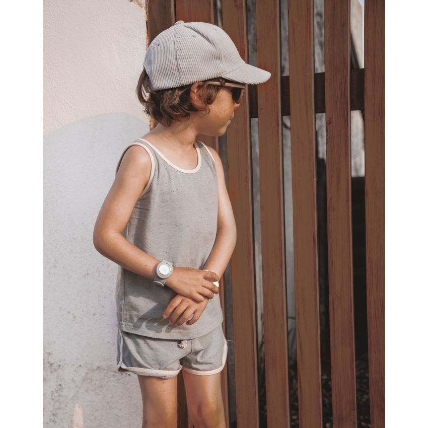 Mrs Ertha - Strapie Uhr Kind & Erwachsene Speckle Nude