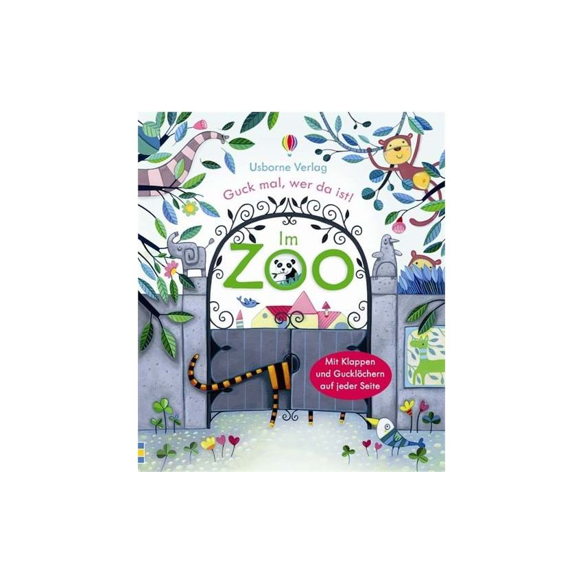 Usborne Verlag - Guck mal, wer da ist! Im Zoo (Klappenbuch)