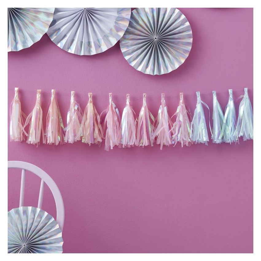 Ginger Ray - Girlande Tassel Iridescent Party