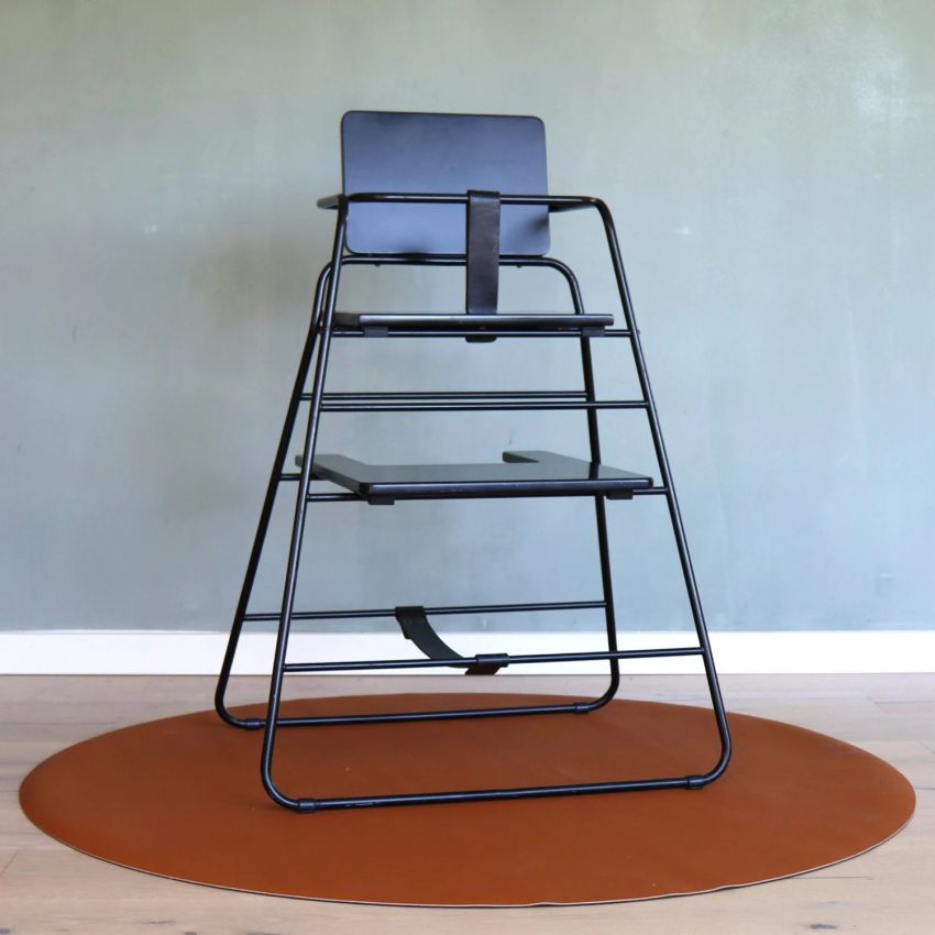 Lille Vilde - Bodenmatte Kunstleder Iron