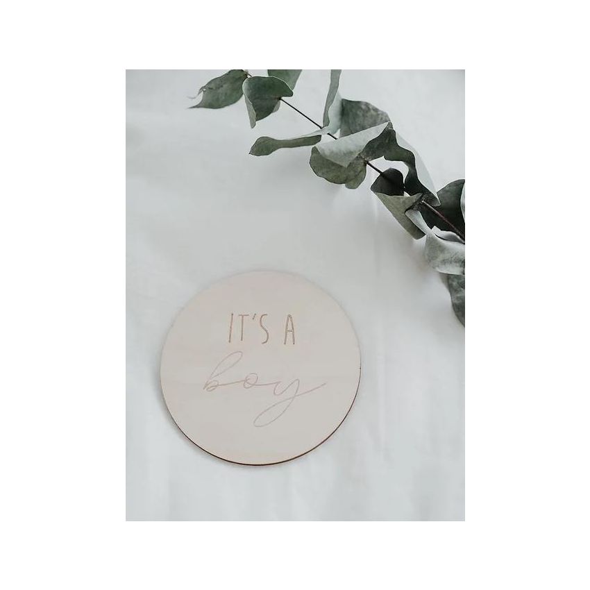 Holzschild Meilenstein 