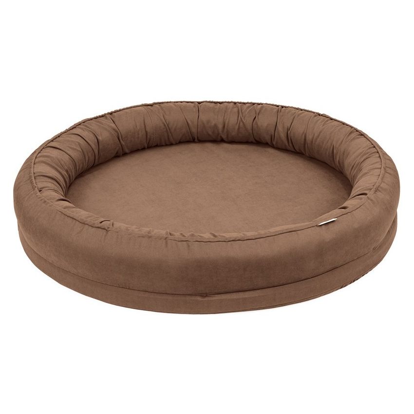 Cotton & Sweets - Junior Nest Basic ohne Rüschchen Choclolate