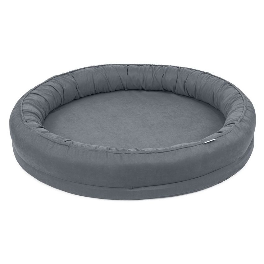 Cotton & Sweets - Junior Nest Basic ohne Rüschchen Graphit