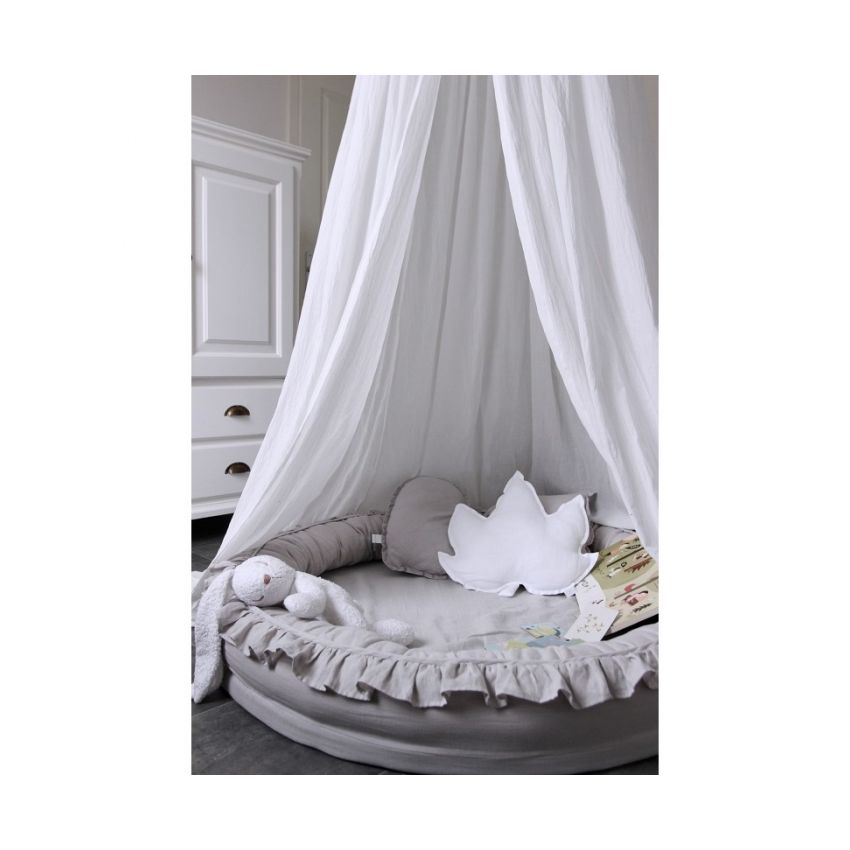 Cotton & Sweets - Baldachin pure Nature weiss Leinen