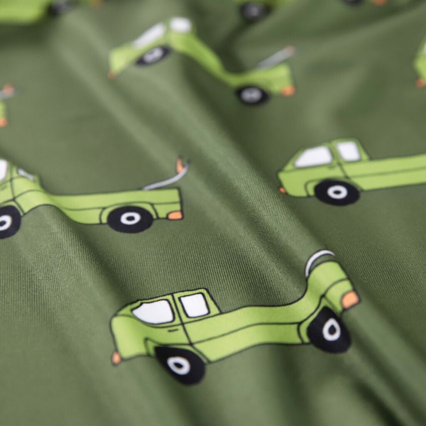 Beach & Bandits - UV Badeoverall Baby Auto Grün