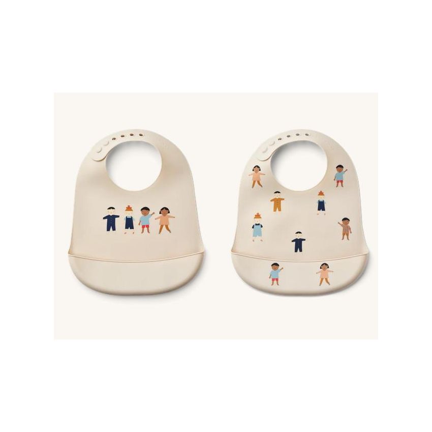 LIEWOOD - Tilda Silikonlätzchen Set Kids