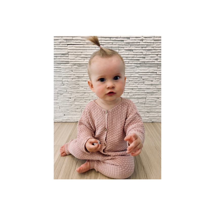 Maylily - Kleiderset Bambus- Strick Pearl