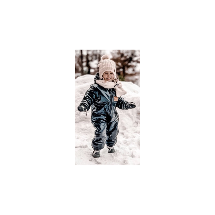 LAttante - Schneeoverall exclusive Collection Schwarz Glanz