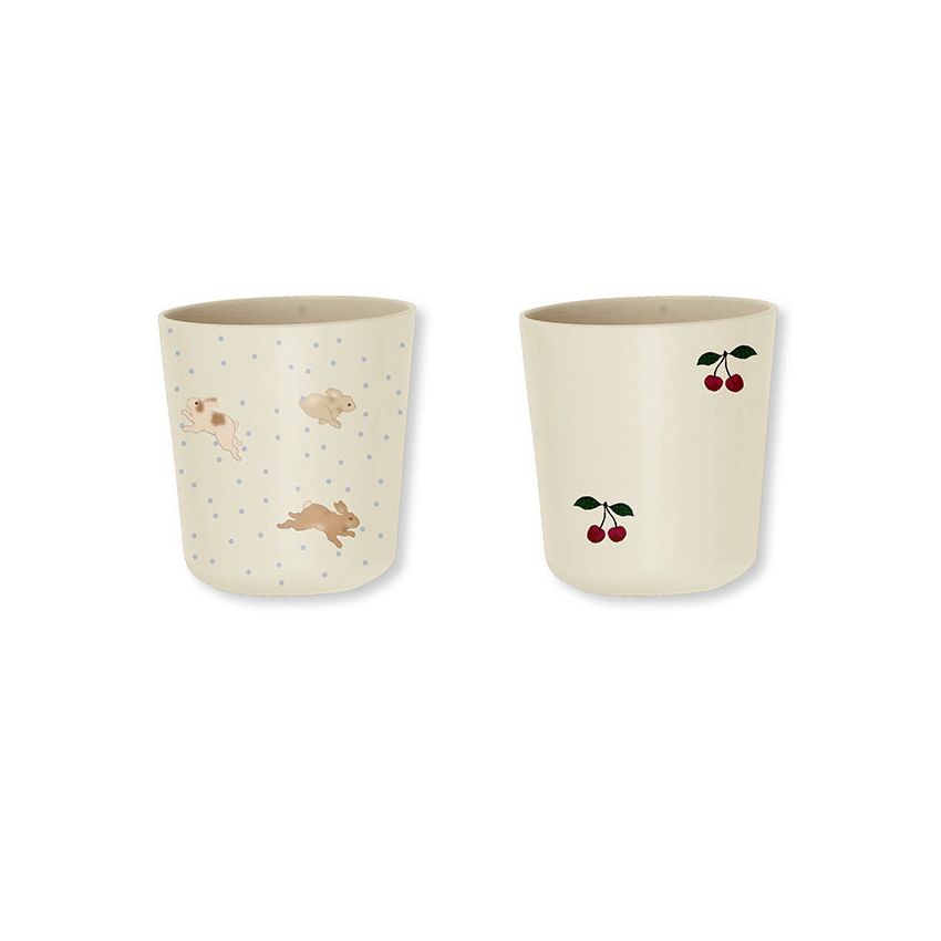 Konges Sløjd - Becherset Kirsche & Hase