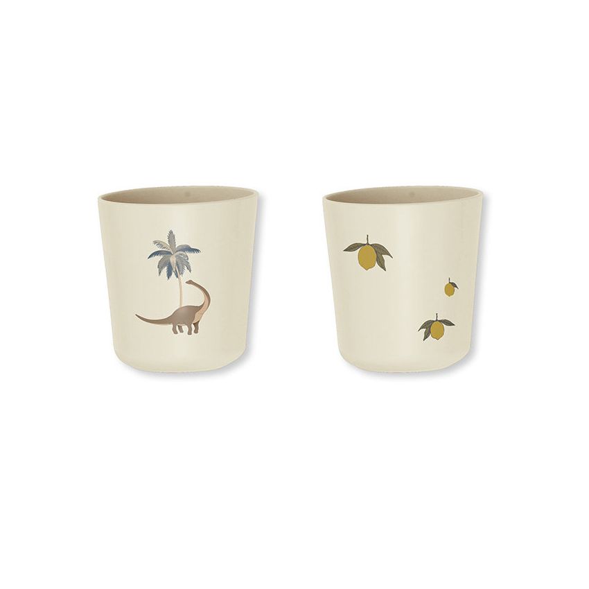 Konges Sløjd - Becherset Lemon & Dino