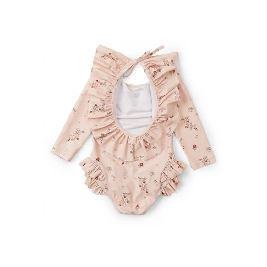 Konges Sløjd - UV Badeanzug Manuca langarm Nostalgie Blush