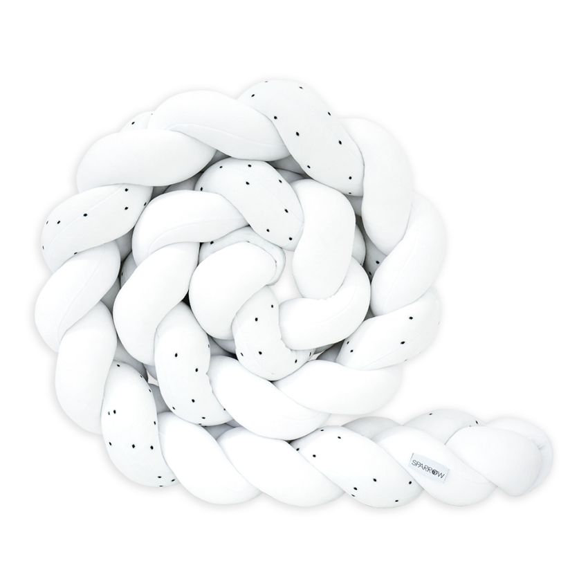 Sparrow - Bettschlange Dots - Weiss