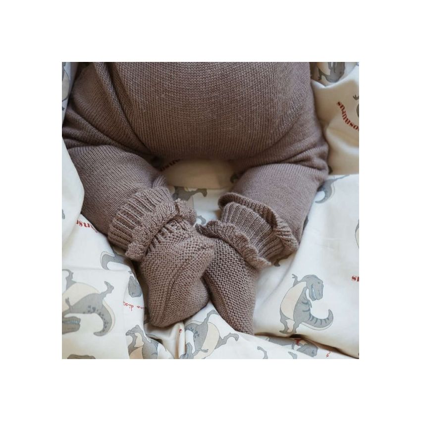 Konges Sløjd - Wolle Booties Stone