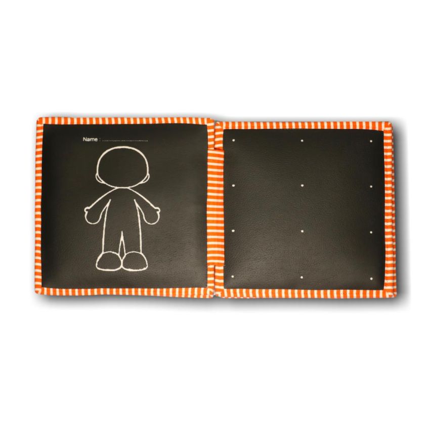 Jolly Designs - Quit Beschäftigungsbuch Kreide malen Kunterbunt