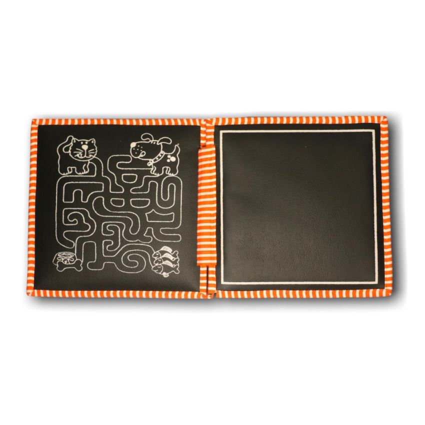 Jolly Designs - Quit Beschäftigungsbuch Kreide malen Kunterbunt