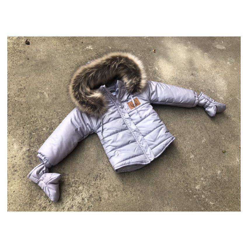 LAttante - Winterjacke Everest Kurtka grau