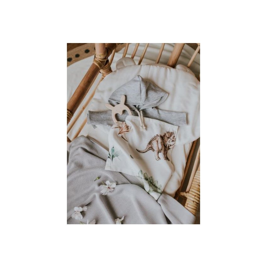 Qbana Mama - Kuscheltuch Dinosaur Holzbunny