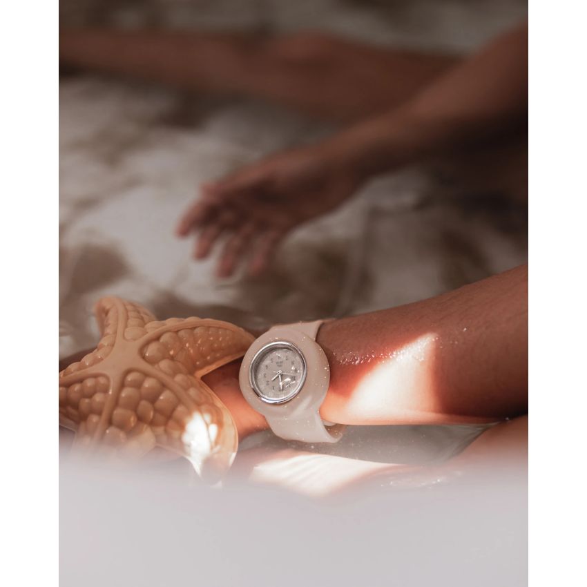 Mrs Ertha - Strapie Uhr Kind & Erwachsene Cloudy