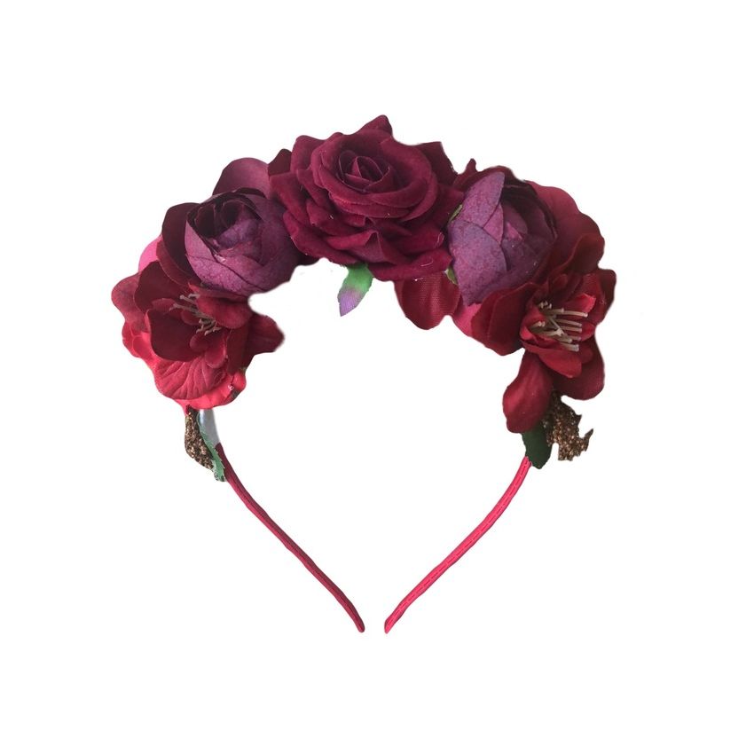 ArchNOllie - Haarreif Rote Rosen