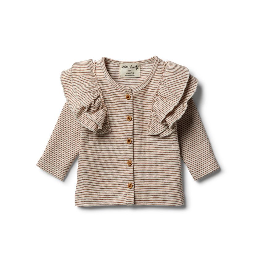 wilson & frenchy - Organic Toasted Pecan Cardigan