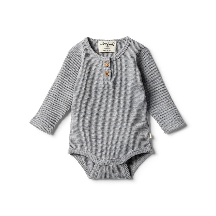 wilson & frenchy - Cloud Grey Waffel Body