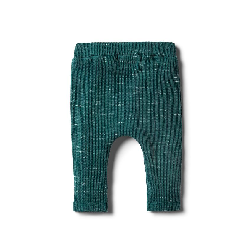 wilson & frenchy - Petrol Fern Waffel Hose