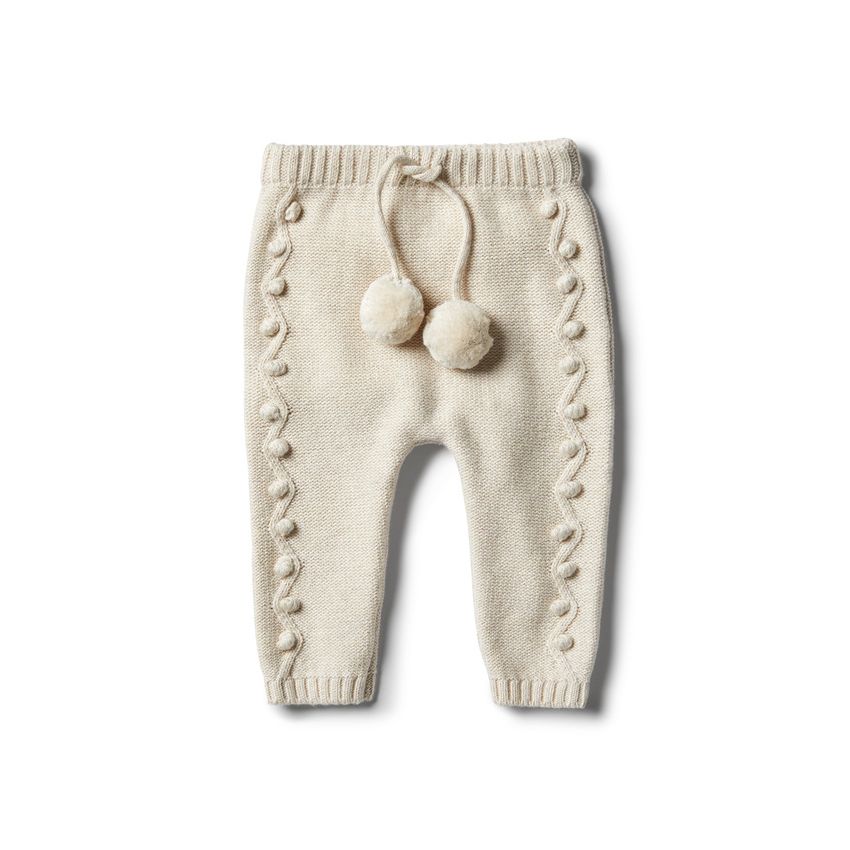 wilson & frenchy - Oatmeal Strick Leggings Baubles