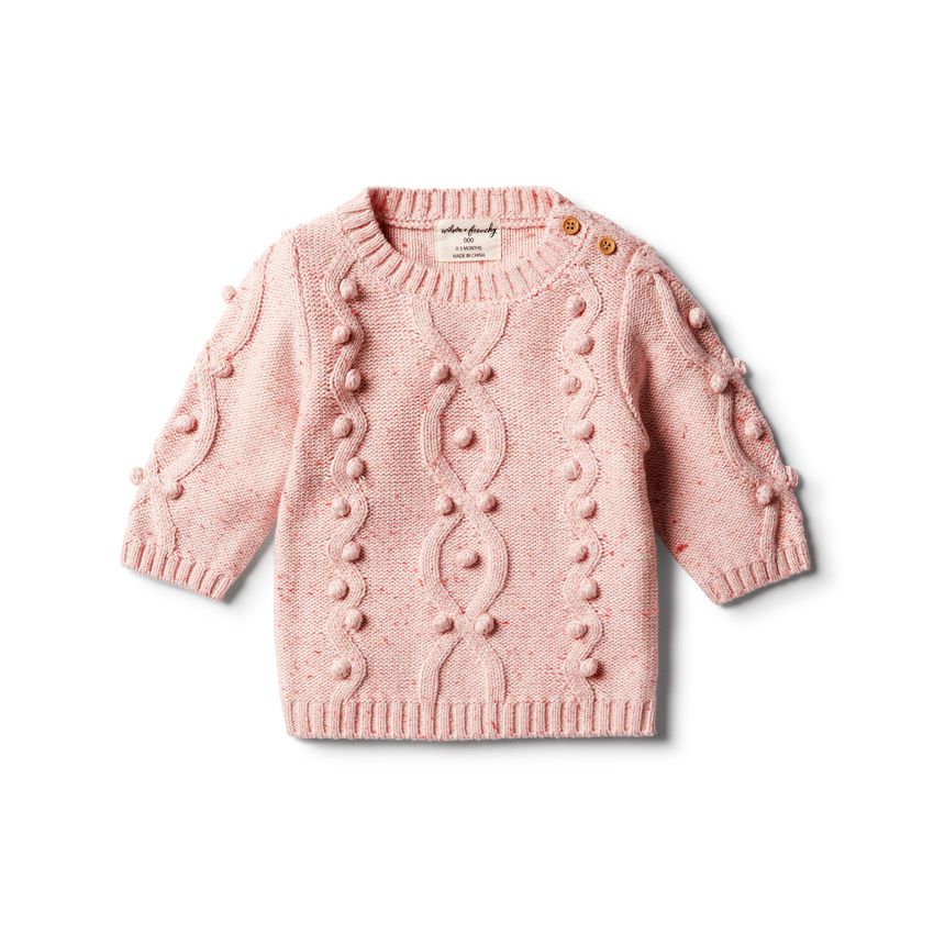 wilson & frenchy - Chilli Fleck Strick Pullover Baubles