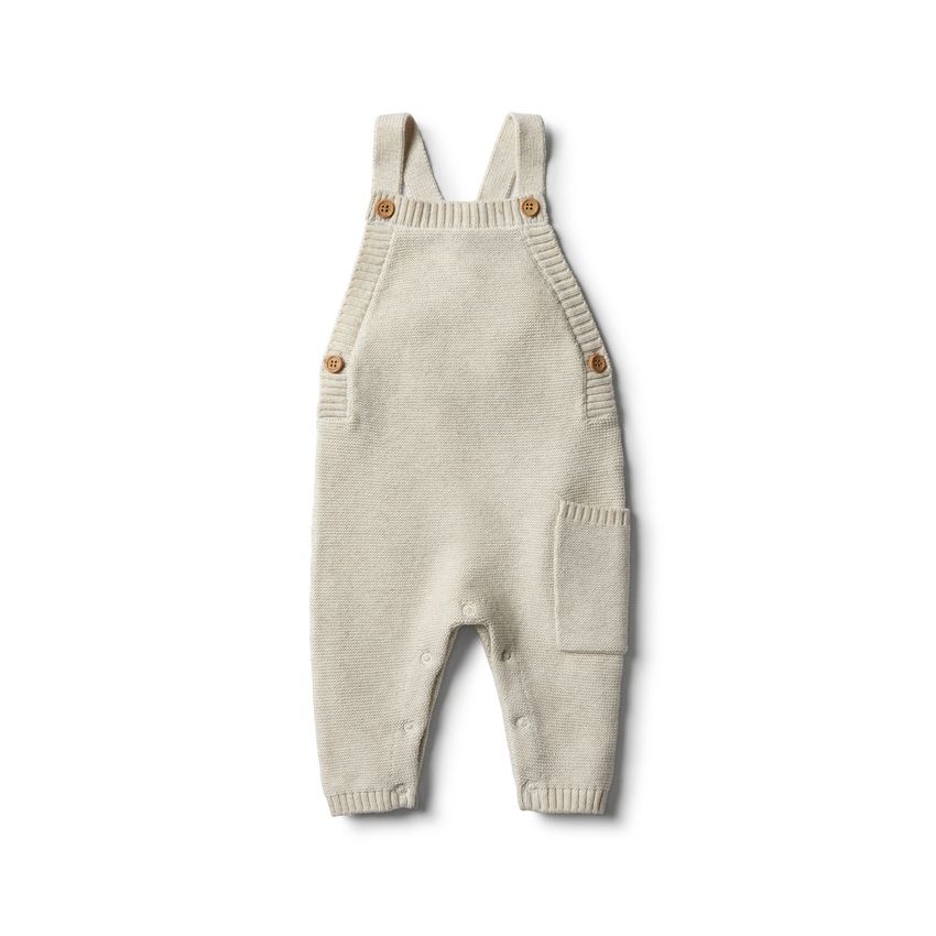wilson & frenchy - Oatmeal Strick Latzhose