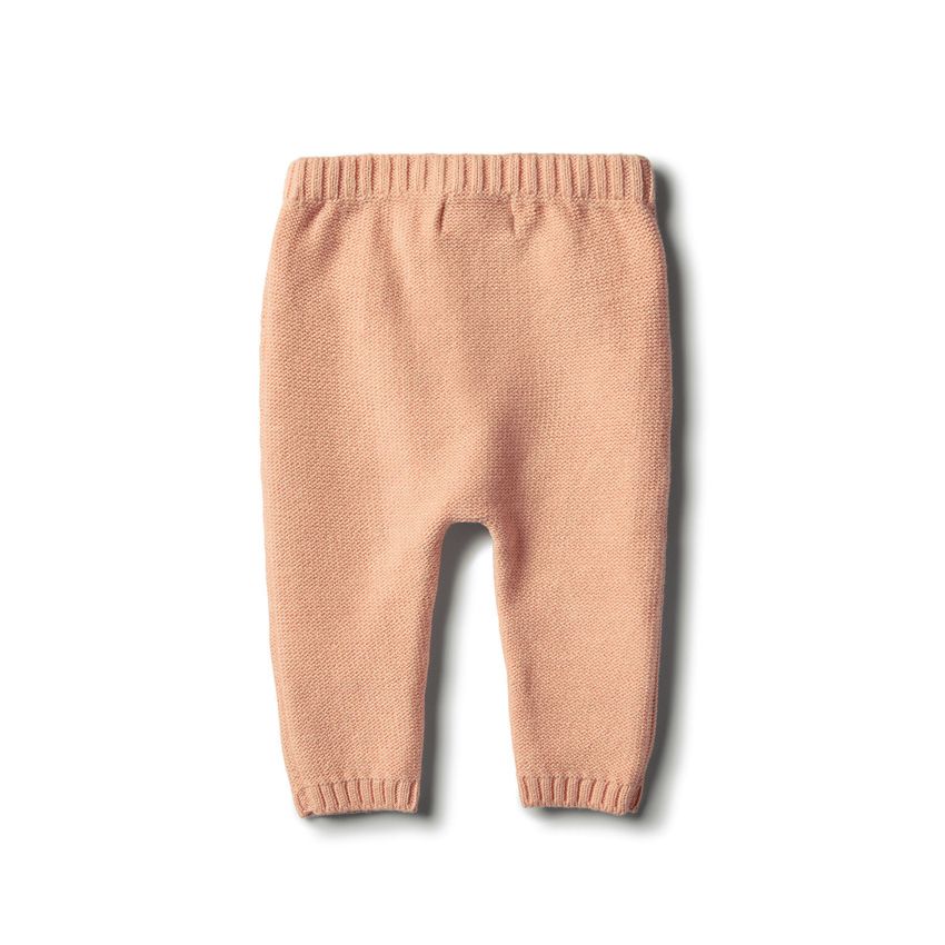 wilson & frenchy - Tropical Peach Strick Leggings Baubles