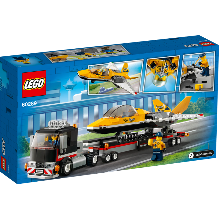 LEGO® City 60289 - Flugshow-Jet-Transporter