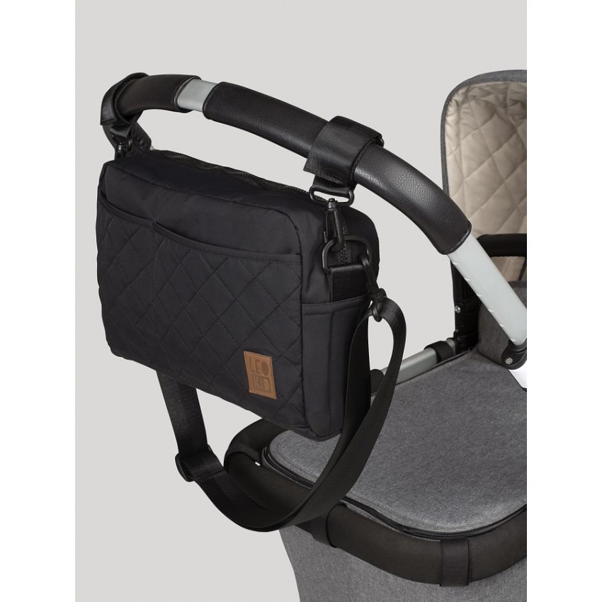 LEOKID - Organizer mini Wickeltasche Schwarz