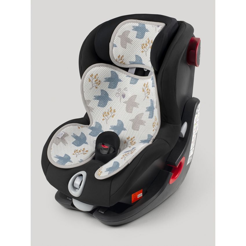 LEOKID - Anti- Schwitz 3D Einlage Kinderwagen / Autositz Sweet Tweet Kleinkind