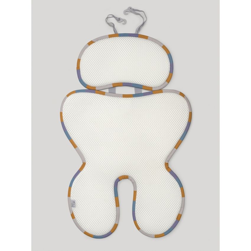 LEOKID - Anti- Schwitz 3D Einlage Kinderwagen / Autositz Leaf Kleinkind