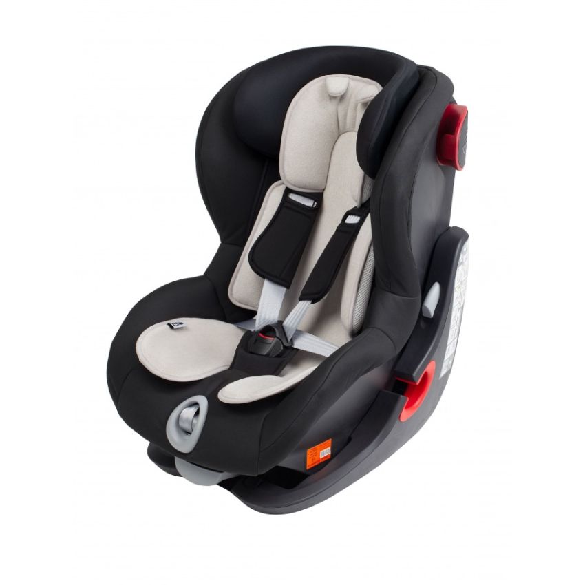 LEOKID - Anti- Schwitz 3D Einlage Kinderwagen / Autositz Grey Mist Baby