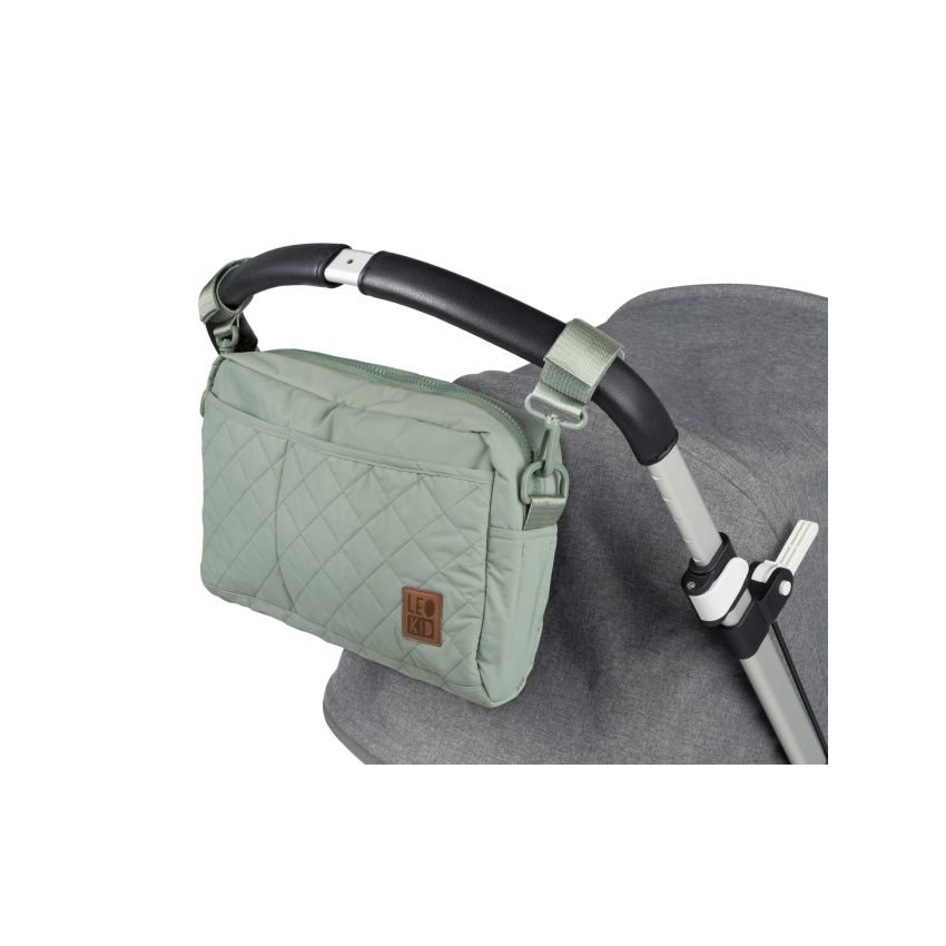 LEOKID - Organizer mini Wickeltasche Gray Mist