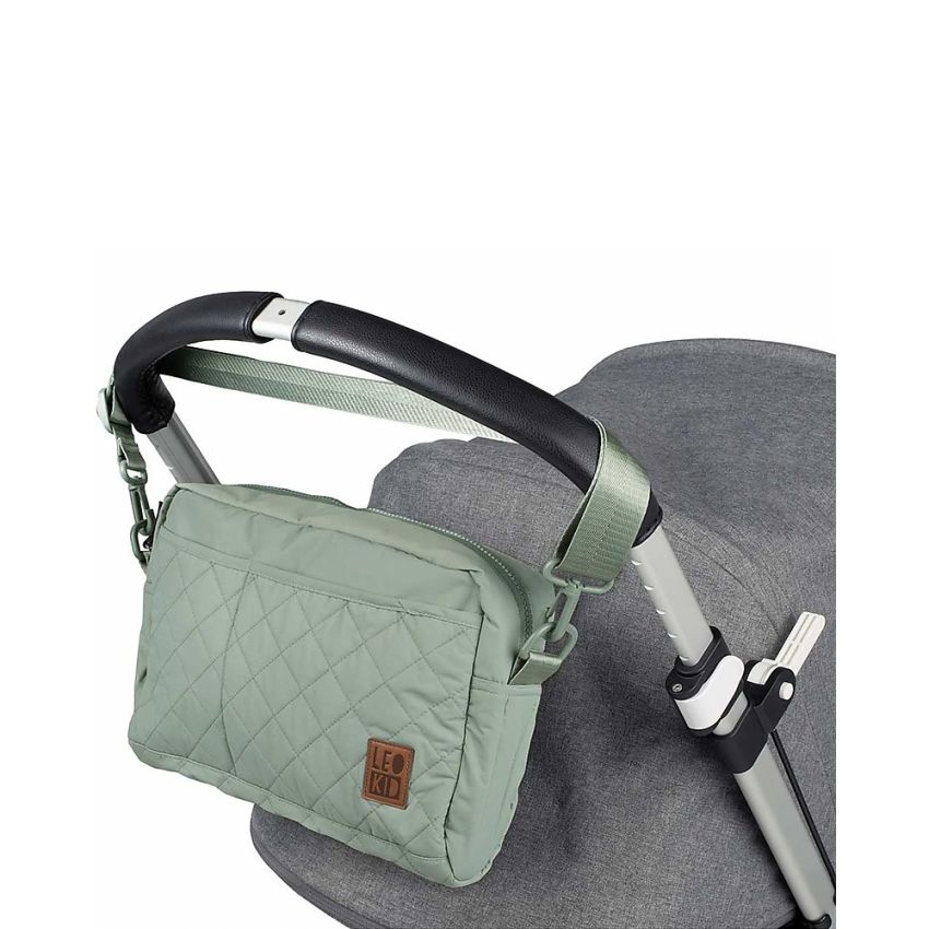 LEOKID - Organizer mini Wickeltasche Gray Mist