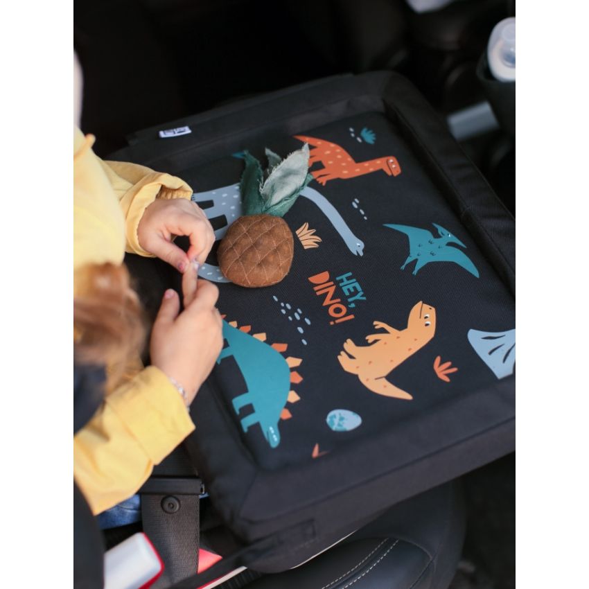 LEOKID - Autositz- Tisch Trip Tray Hey Dino