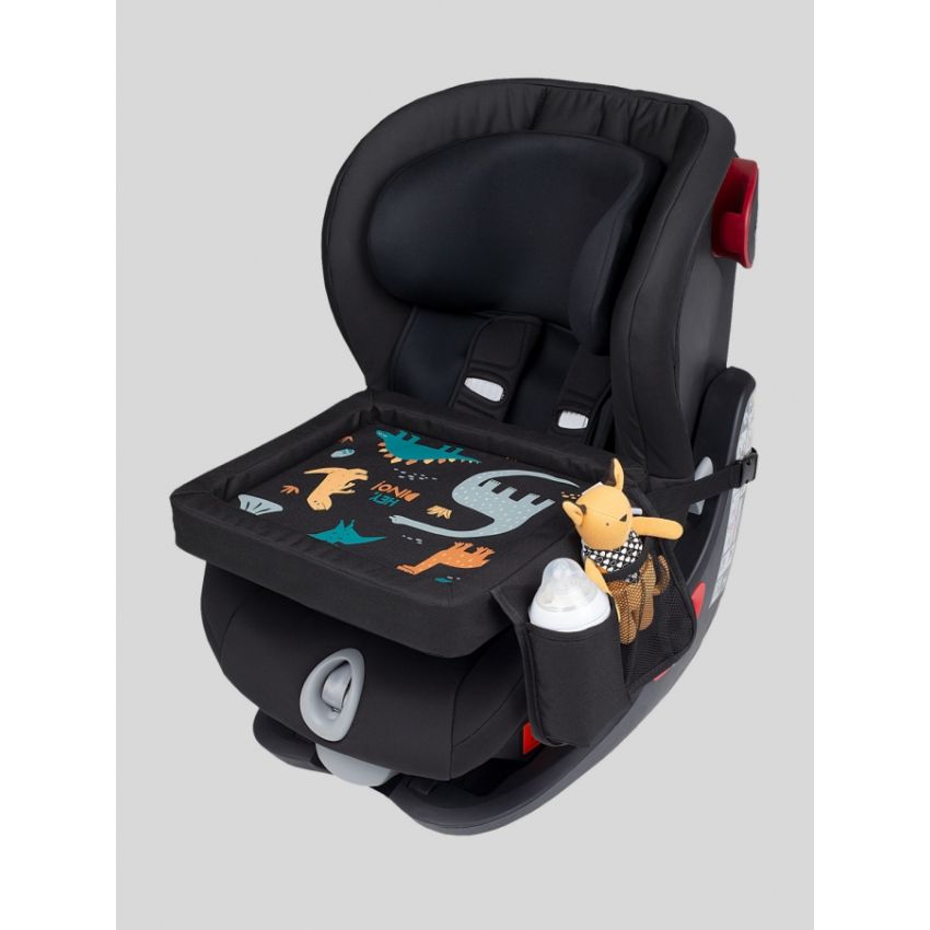 LEOKID - Autositz- Tisch Trip Tray Hey Dino