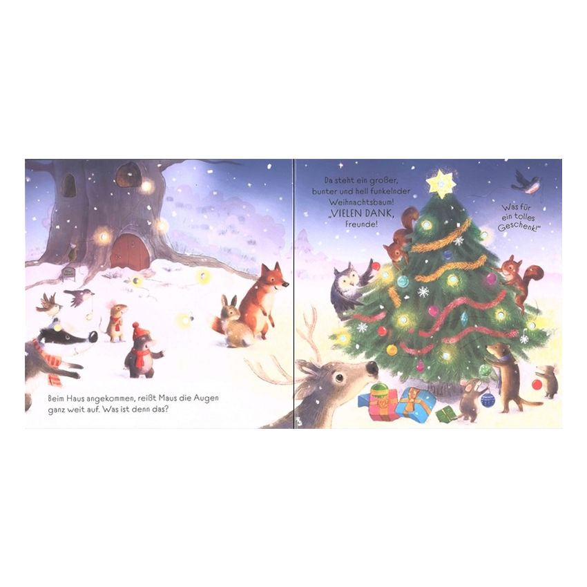 Usborne Verlag - Die leuchtende Weihnachtsüberraschung