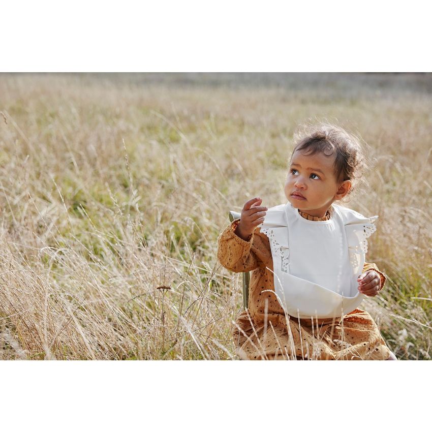 Elodie - Lätzchen Vanilla White