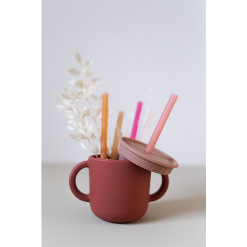 Lille Vilde - 2er Set Trinklerntasse Lilac & Kakao