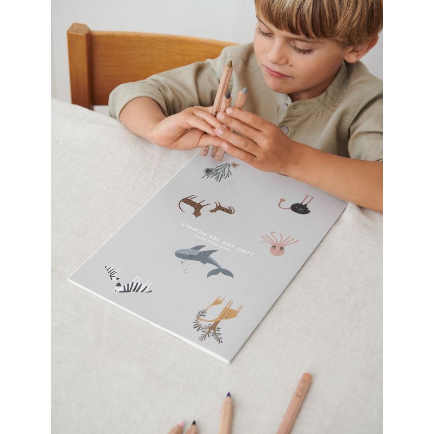 LIEWOOD - Papier Collection: Malbuch Tiere
