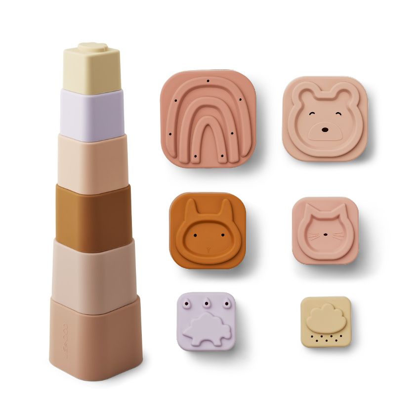 LIEWOOD - Zuzu Stapelturm Rose mix