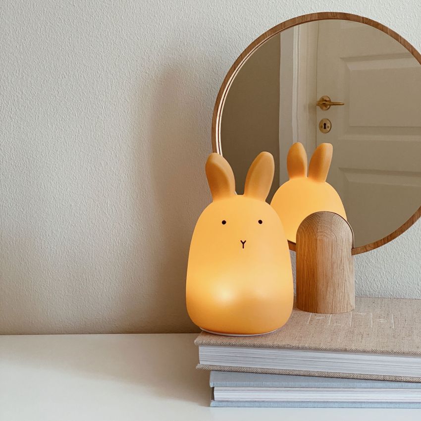 LIEWOOD - Winston Nachtlicht Hase Yellow Mellow