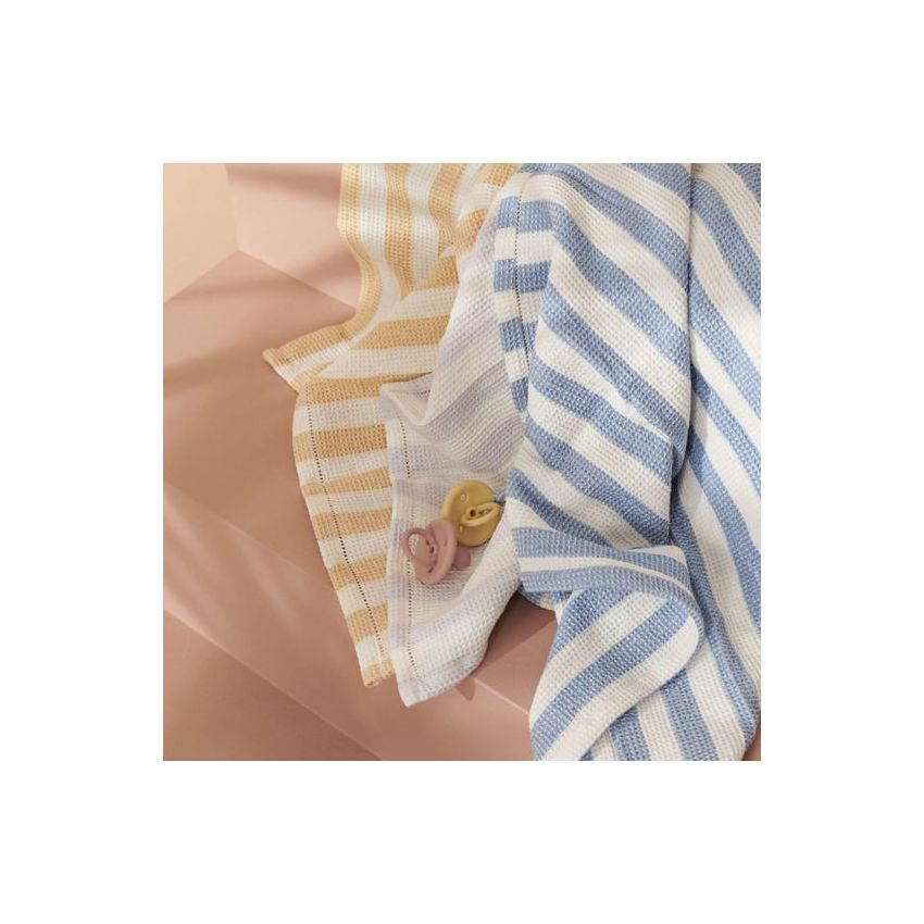 LIEWOOD - Waffelstoff Badetuch Macy Crisp White Sandy