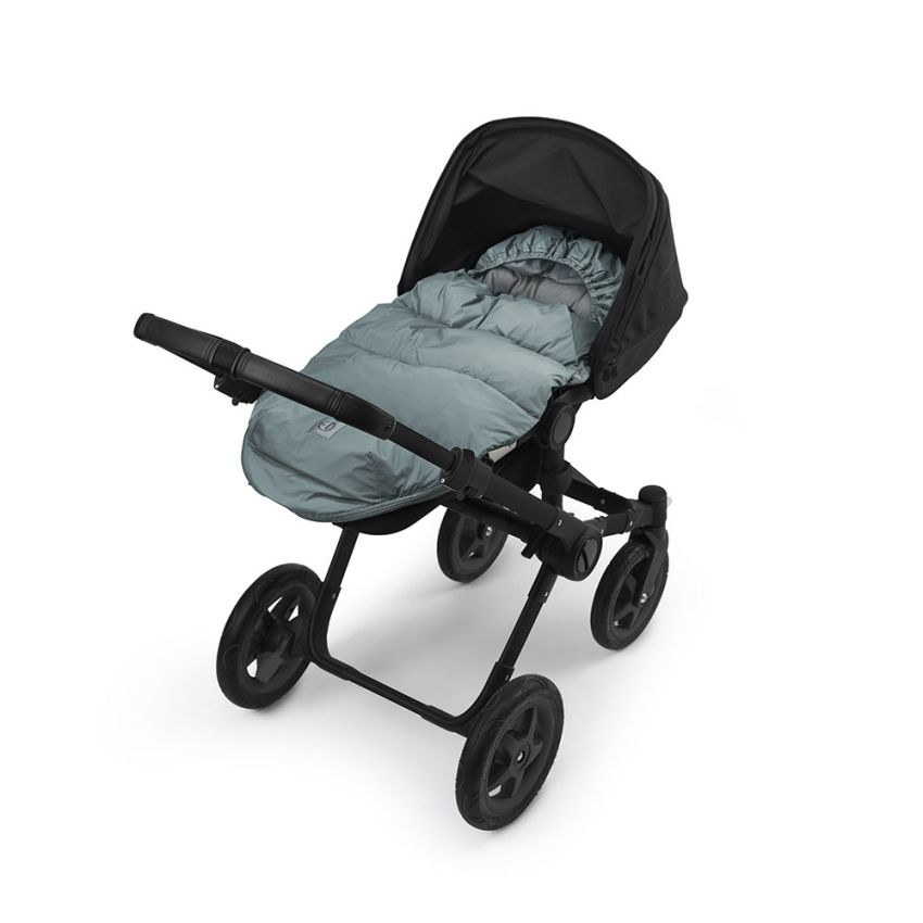 Elodie - Fusssack Daunen Deko Türkis