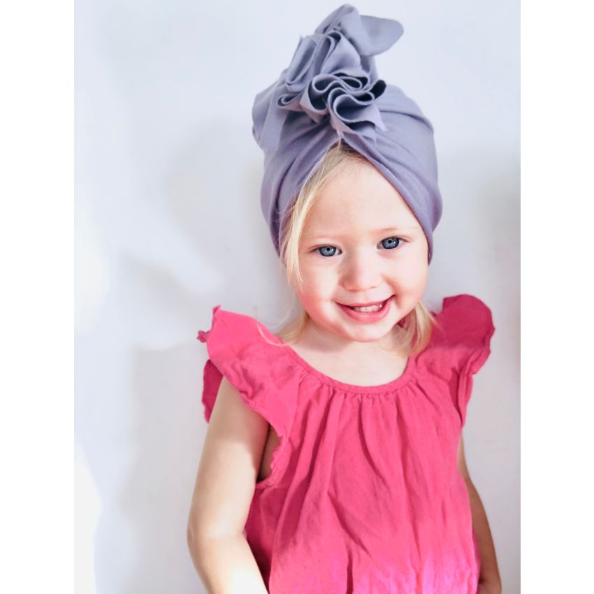 Looks by Luks -  Turban Organic Lilac